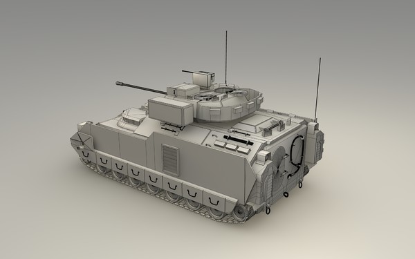 m3a3 bradley apc 3d 3ds - M3A3 Bradley APC by Cr8g